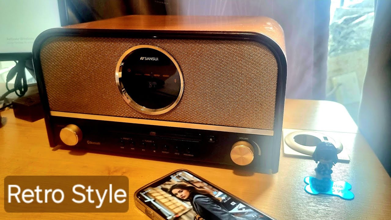 Retro Style - Sansui SMS-800BT - YouTube