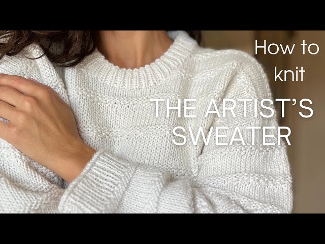 The Textured Sweater For Adventurous Beginners 🎨 (top-down