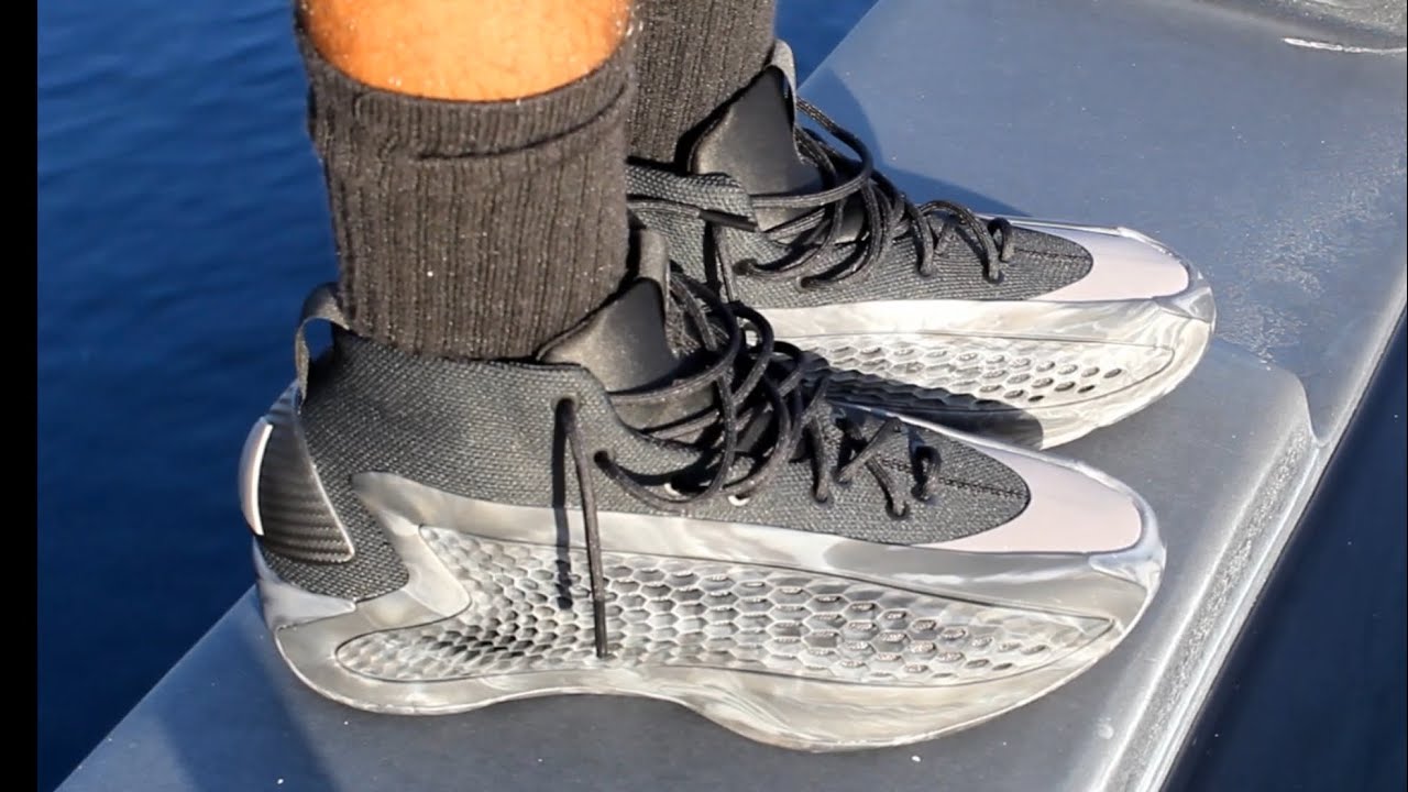 Adidas AE 1 Ascent Mid MX Charcoal Review and on Feet - YouTube