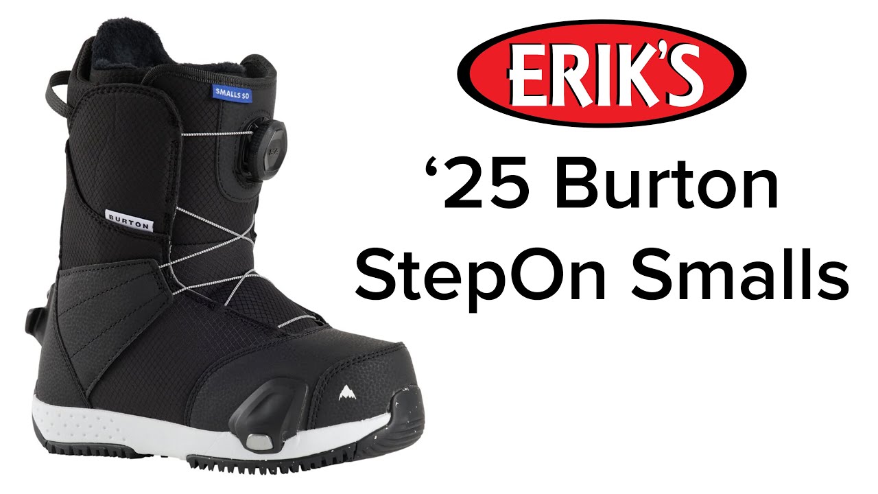 2025 Burton Smalls Step On Snowboard Boots - YouTube