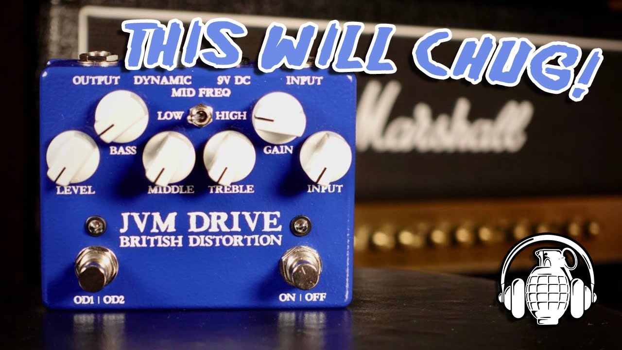 CRUSHING CHUGS! The JVM DRIVE by weehbo #guitar #pedal #distortion