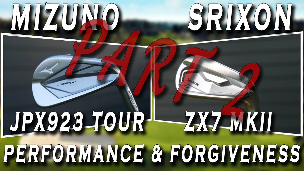 Mizuno JPX923 Tour vs Srixon ZX7 MKII Irons FORGIVENESS Winner