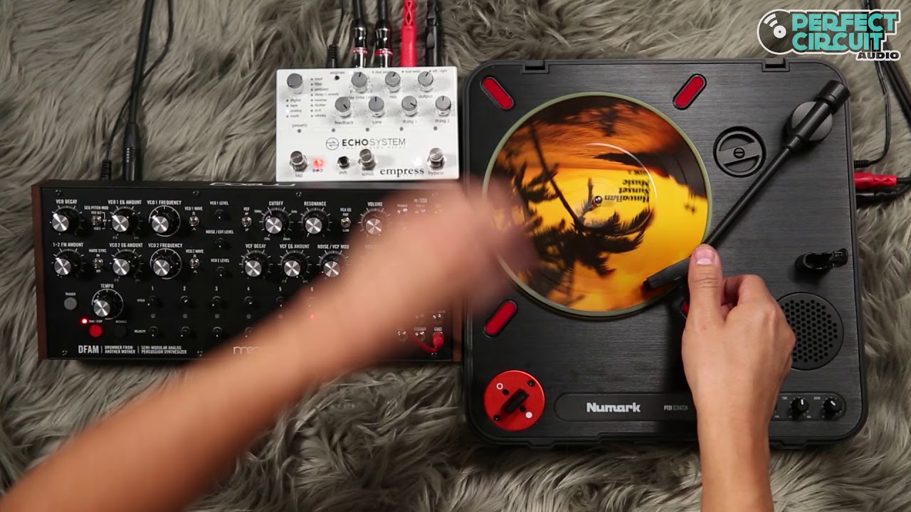 Numark PT01 Scratch Portable DJ Turntable - Perfect Circuit