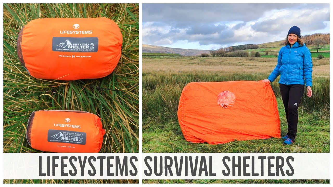 LIFESYSTEMS SURVIVAL SHELTER 2 & ULTRALIGHT SURVIVAL SHELTER 2