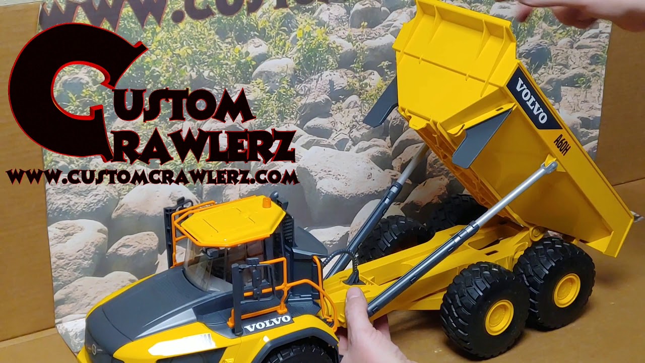 Bruder Volvo A60H Unboxing & Thoughts, Custom Crawlerz, First Look