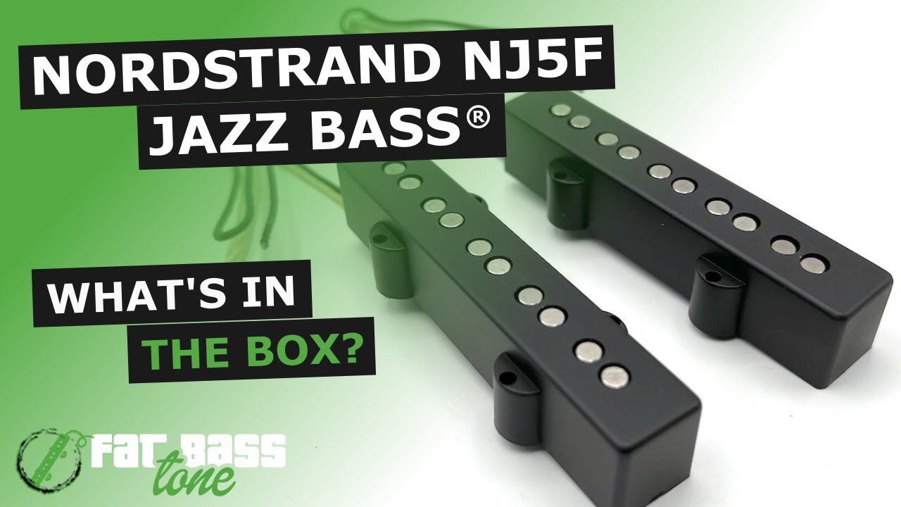 Nordstrand NJ5F 5 String Jazz Bass® Pickup Set for Fender®: What's