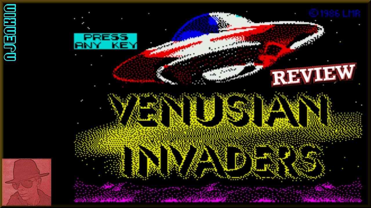 Venusian Invaders - on the ZX Spectrum 48K !! with Commentary