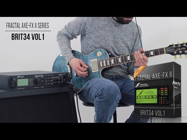 Fractal Patches | Brit34 vol1 for Axe-Fx II Series | Playthrough