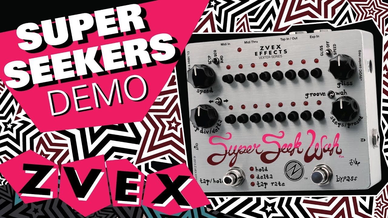 Z.Vex Super Seek Wah Vexter Series（新品/送料無料）【楽器検索