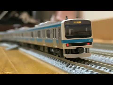Nゲージ・希少品】KATO 京浜東北線 209系500番台 走行動画！ - YouTube