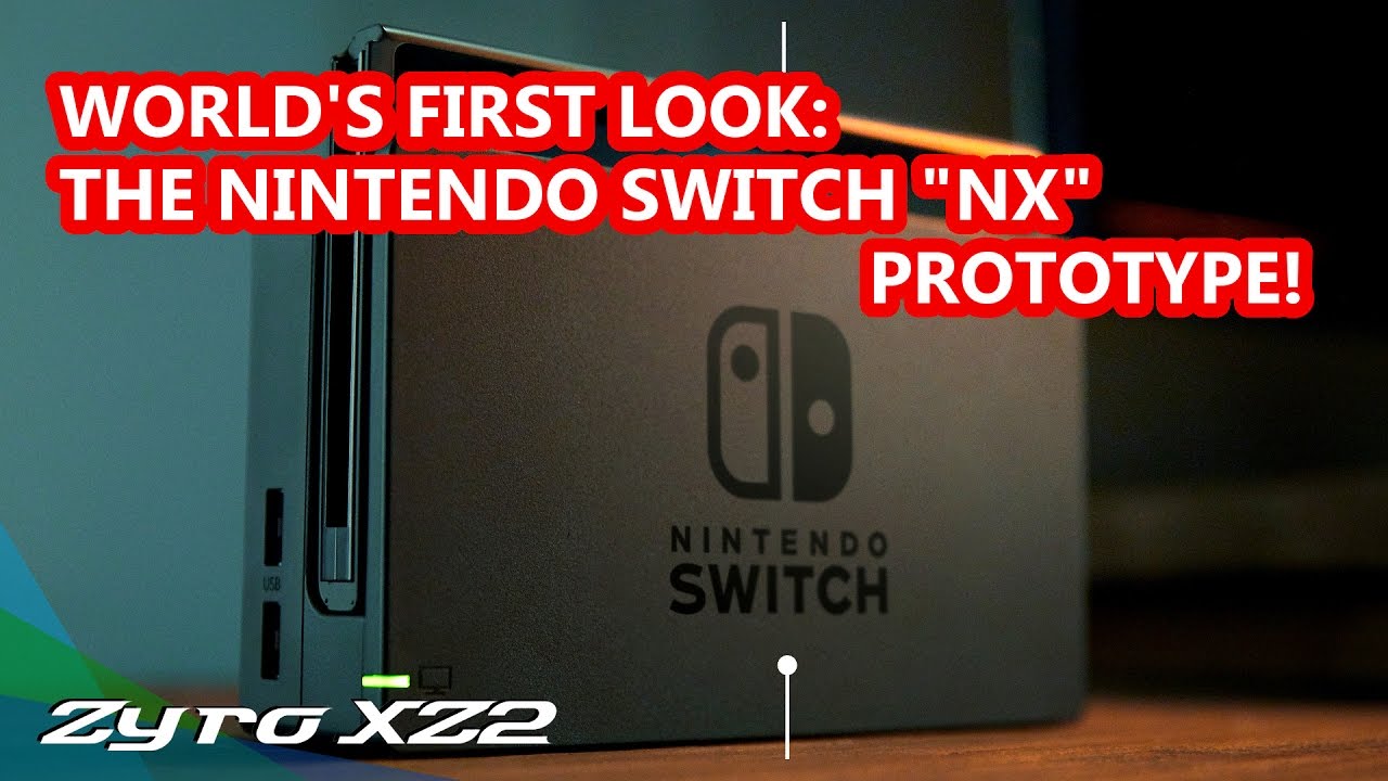 World's First Look: The Nintendo Switch 