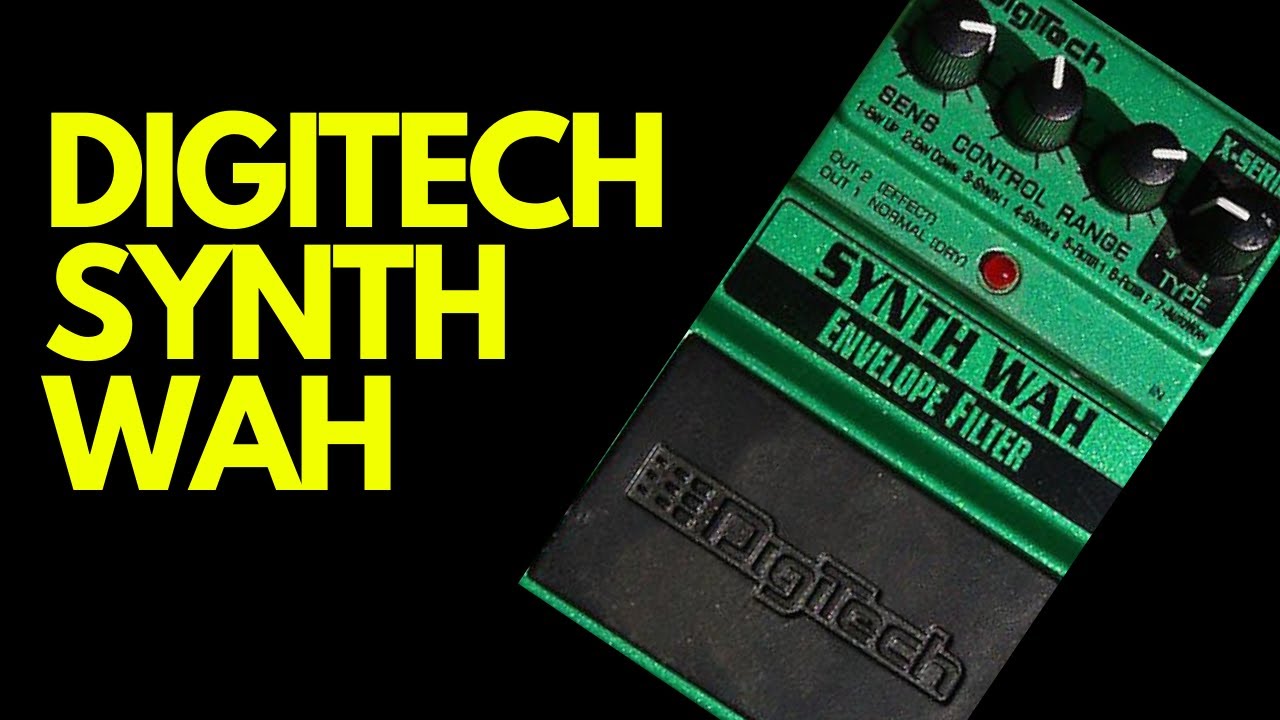 Digitech Synth Wah Demo - YouTube