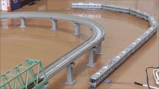 N gauge] Overpass set - YouTube