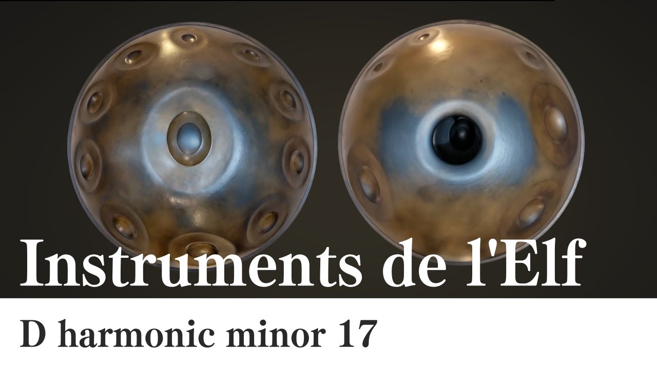 ハンドパン販売】Instruments de l'Elf / D harmonic minor 17 / 試奏