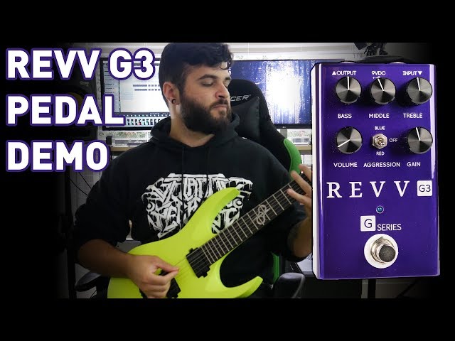 REVV G3 Pedal - Amazing Distortion Tones In A Tiny Box - YouTube