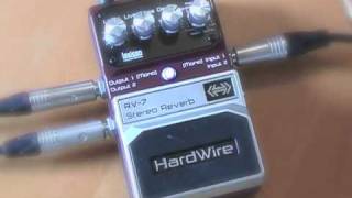 Digitech Hardwire rv-7 stereo reverb – Gerald Musique