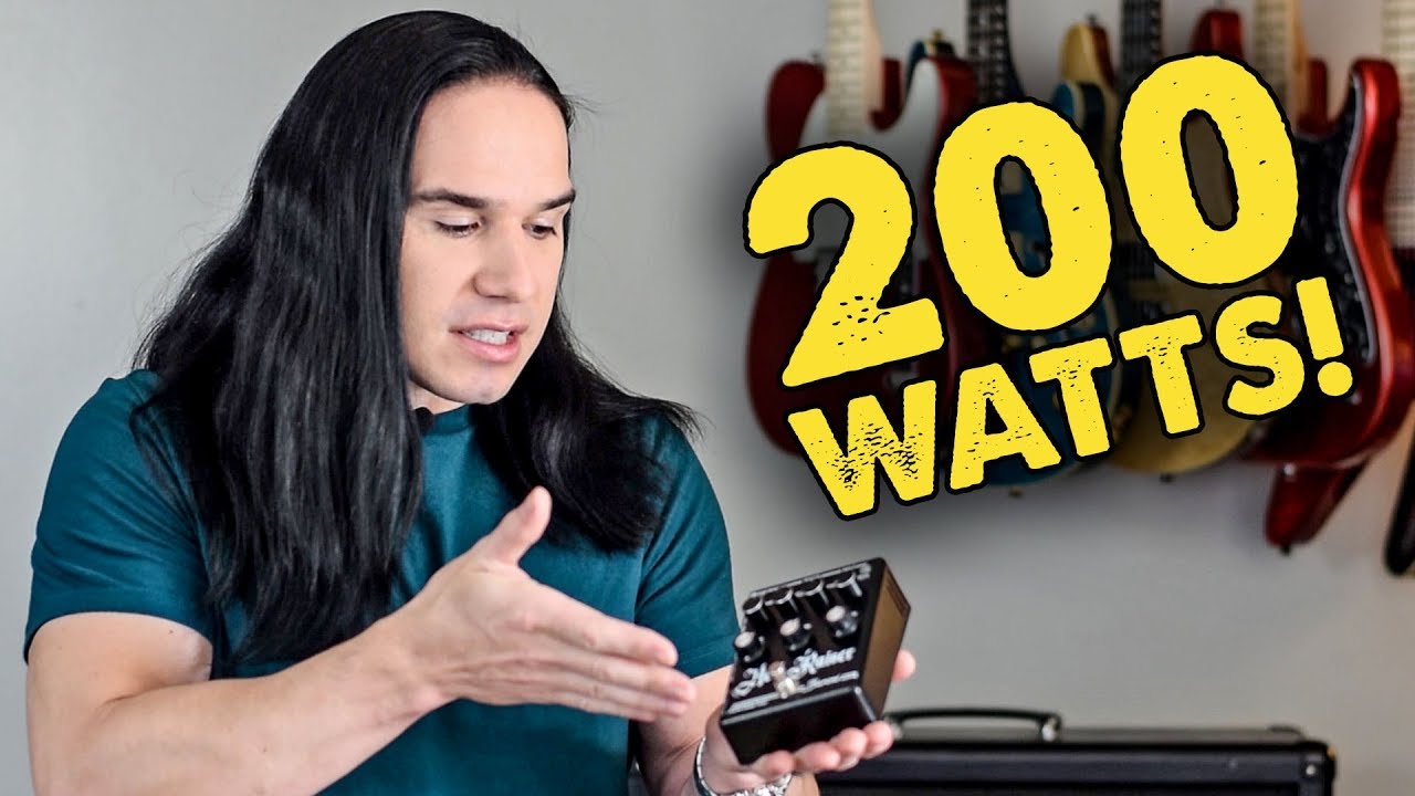 A 200 Watt Amp that fits IN YOUR HAND?! (Baroni Hellraiser