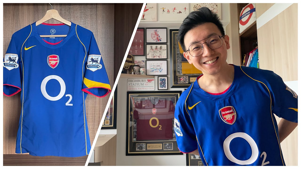 2004-5 Arsenal アーセナル アウェイユニフォーム アーセナル