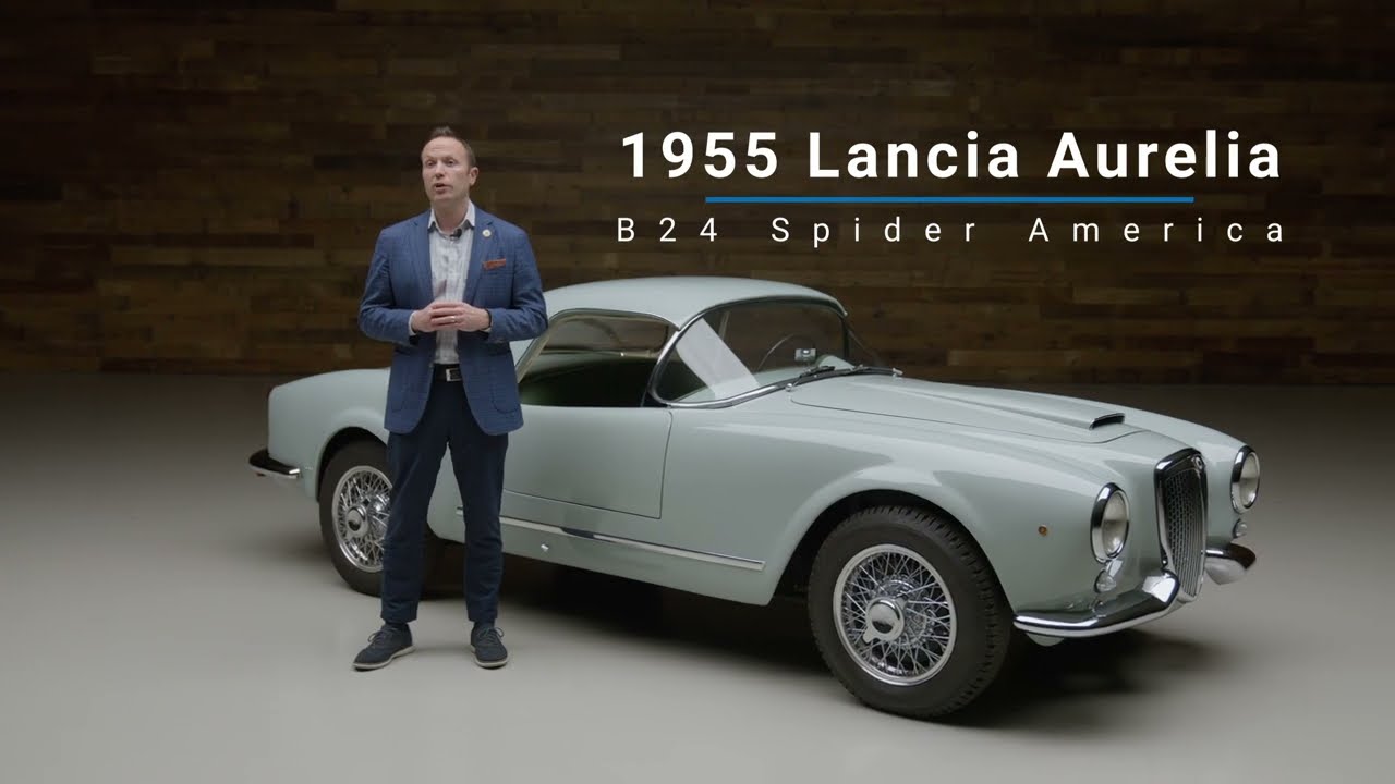 Beautiful and Rare 1955 Lancia Aurelia B24 Spider America - YouTube
