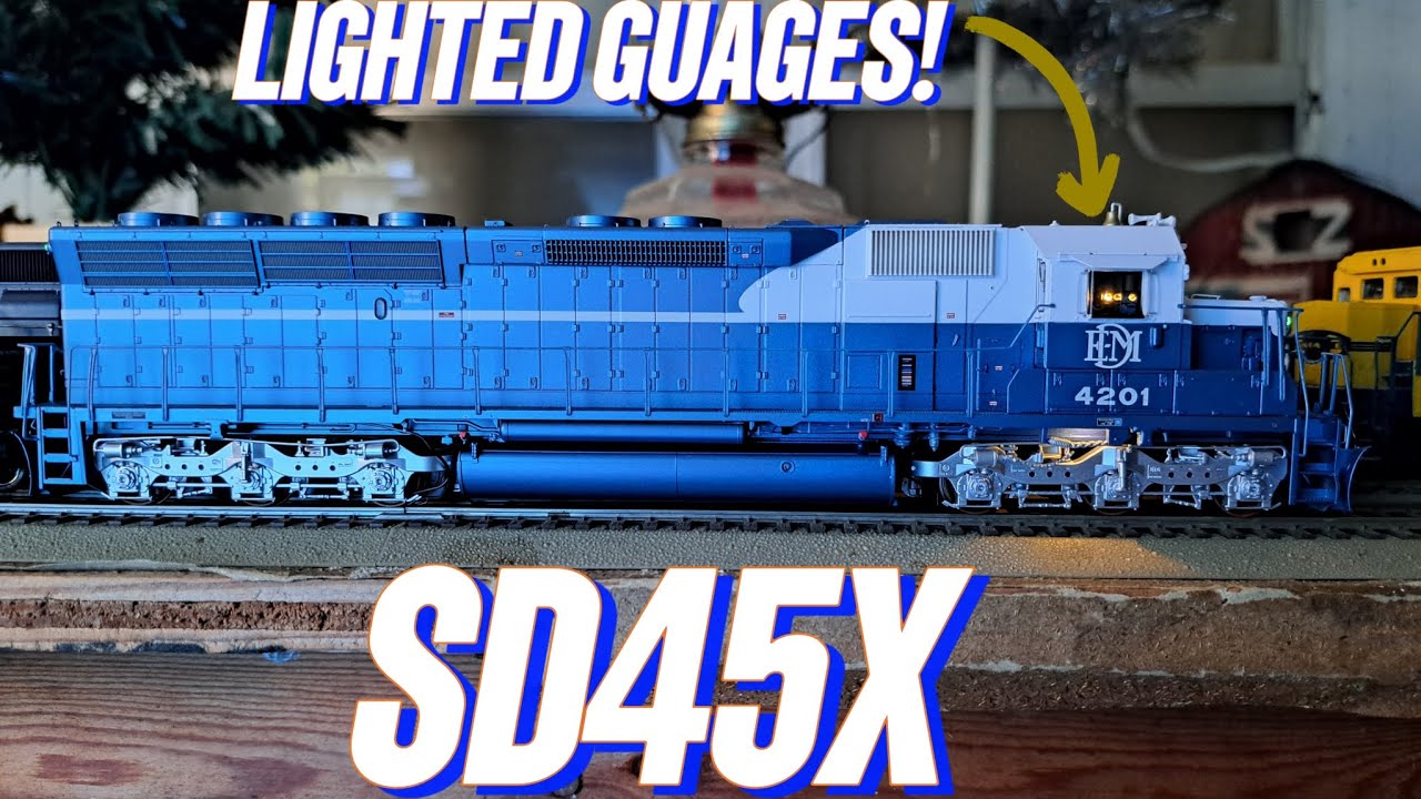 SPECIAL EXTENDED REVIEW: SCALETRAINS MUSEUM QUALITY EMD SD45X