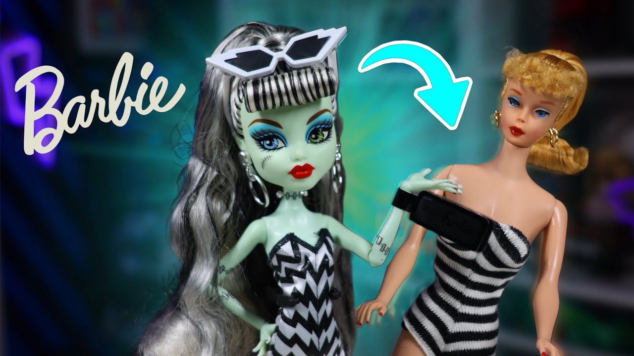 MONSTER HIGH X BARBIE FRANKIE STEIN DOLL UNBOXING - YouTube