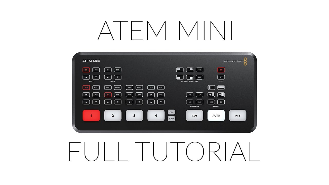 Blackmagic Design ATEM Mini Pro HDMI Live Stream SWATEMMINIBPR