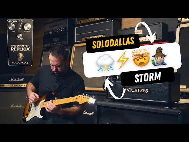 SoloDallas Storm - The Schaffer Replica - Pedal Demo & Review