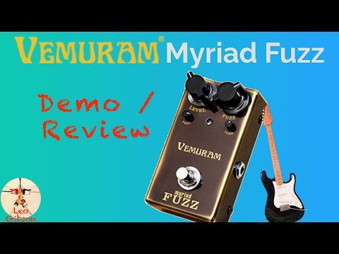 VEMURAM MYRIAD FUZZ: Demo / Review (with Marshall SV20) - YouTube