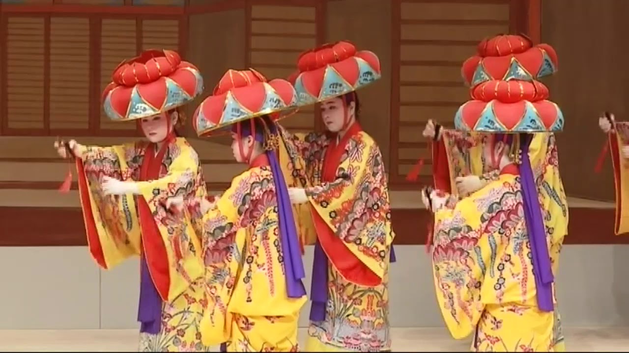 伝統文化】琉球舞踊（日本語） - YouTube