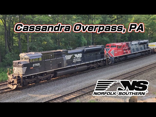 SD70M-2, Ferromex, High Rail, NS 8114 Heritage Unit, & 2 Meet-Ups