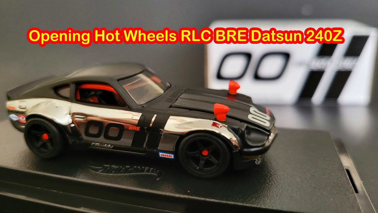 Hot Wheels RLC Custom 72 Datsun 240Z BRE 2023 Red Line Club - YouTube