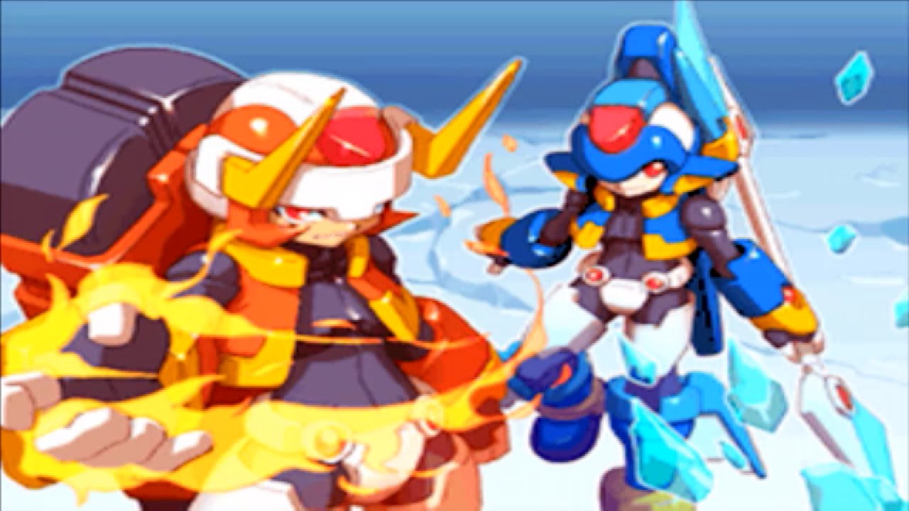 Mega Man ZXA (Mania / Gray Edition) 3. Frozen Drift Ice - Battle