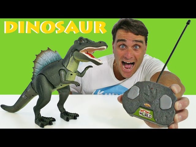 Radio Controlled Dinosaur ! || Toy Review || Konas2002 - YouTube