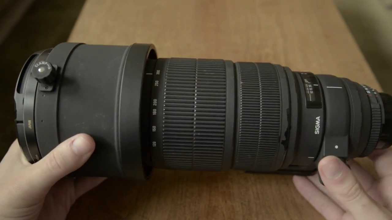 Sigma APO 120-300mm F2.8 EX DG HSM - YouTube
