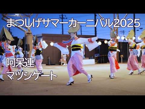 阿波踊り2025】夏の阿波おどりイベント まつしげサマーカーニバル2025