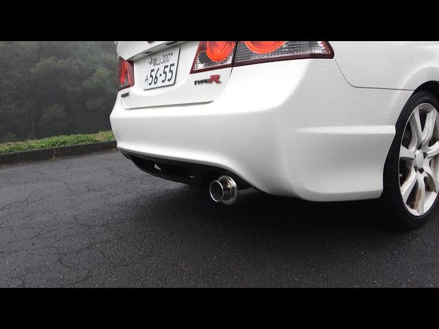 FD2 シビックタイプR マフラー音 比較 【純正 VS SPOON N1】 Muffler