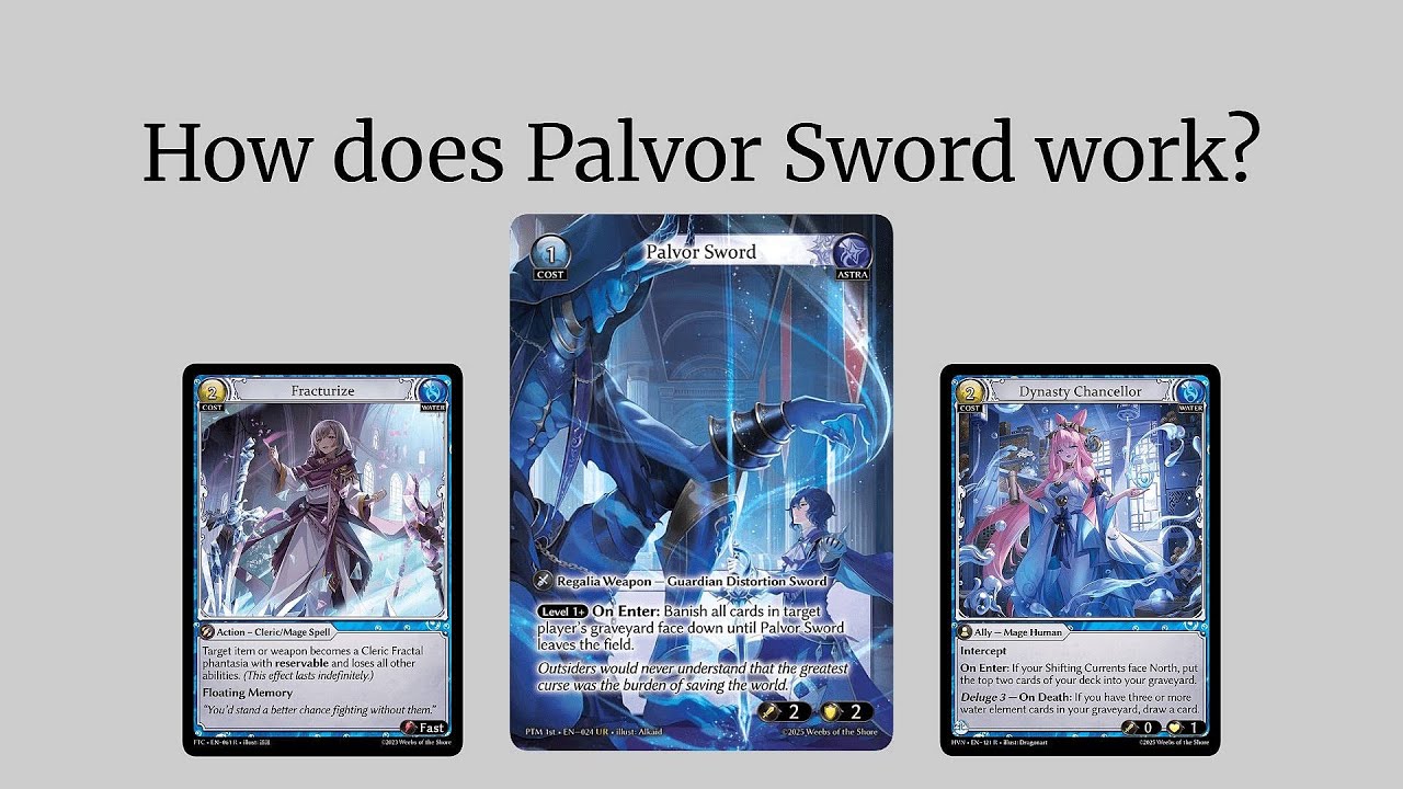 その他 Vorpal Sword grand archive Palvor Sword - Phantom Monarchs