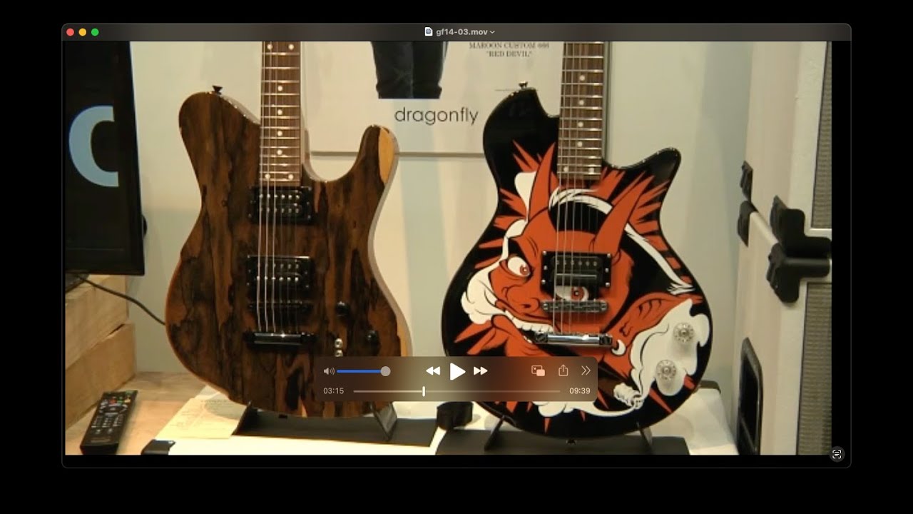 The Dragonfly is a modern Japanese-made guitar loved by guitarists