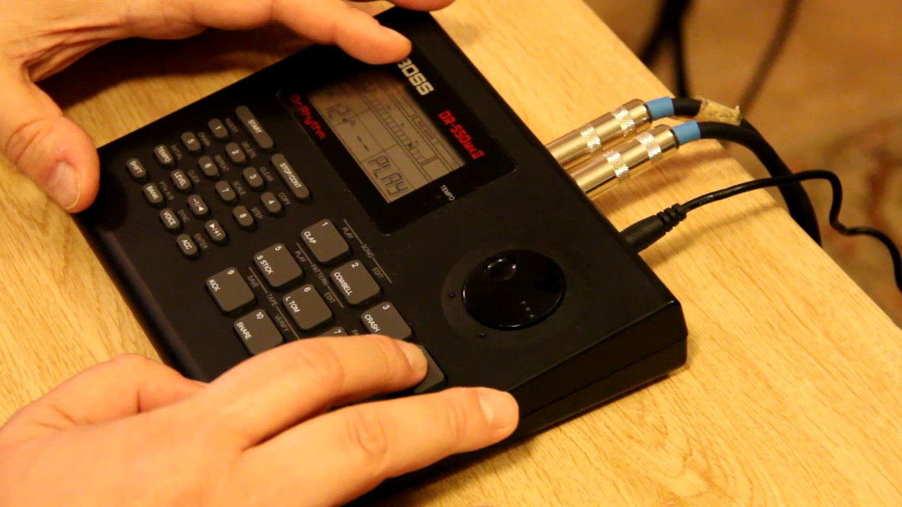 BOSS DR-550 mkII patterns - YouTube