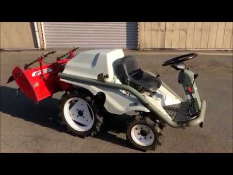 ヤンマー 10馬力 4WD ディーゼル乗用耕運機 A-10D アグリカ 使ってみ