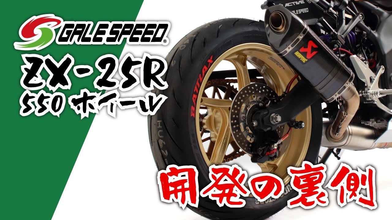 Behind the scenes of the development of Galespeed ZX-25R 550