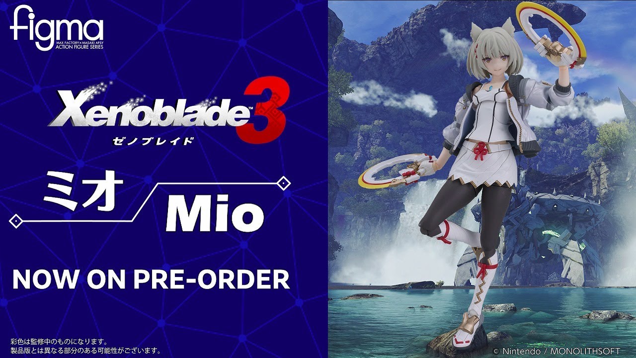 Xenoblade Chronicles 3 Mio Figma Figure Pre-Orders Available