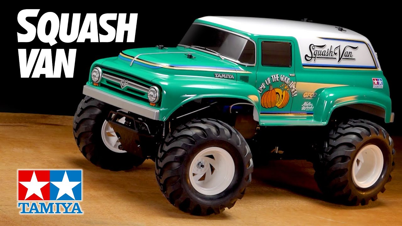 1/10 R/C SQUASH VAN （GF-02 CHASSIS） | TAMIYA