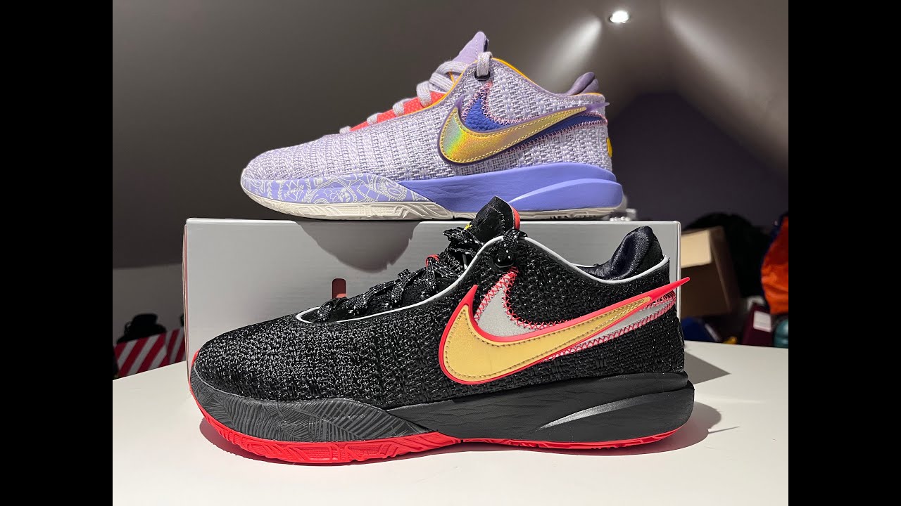 Nike LeBron XX 20 Violet Frost Trinity The Best Kobe Like Shoe