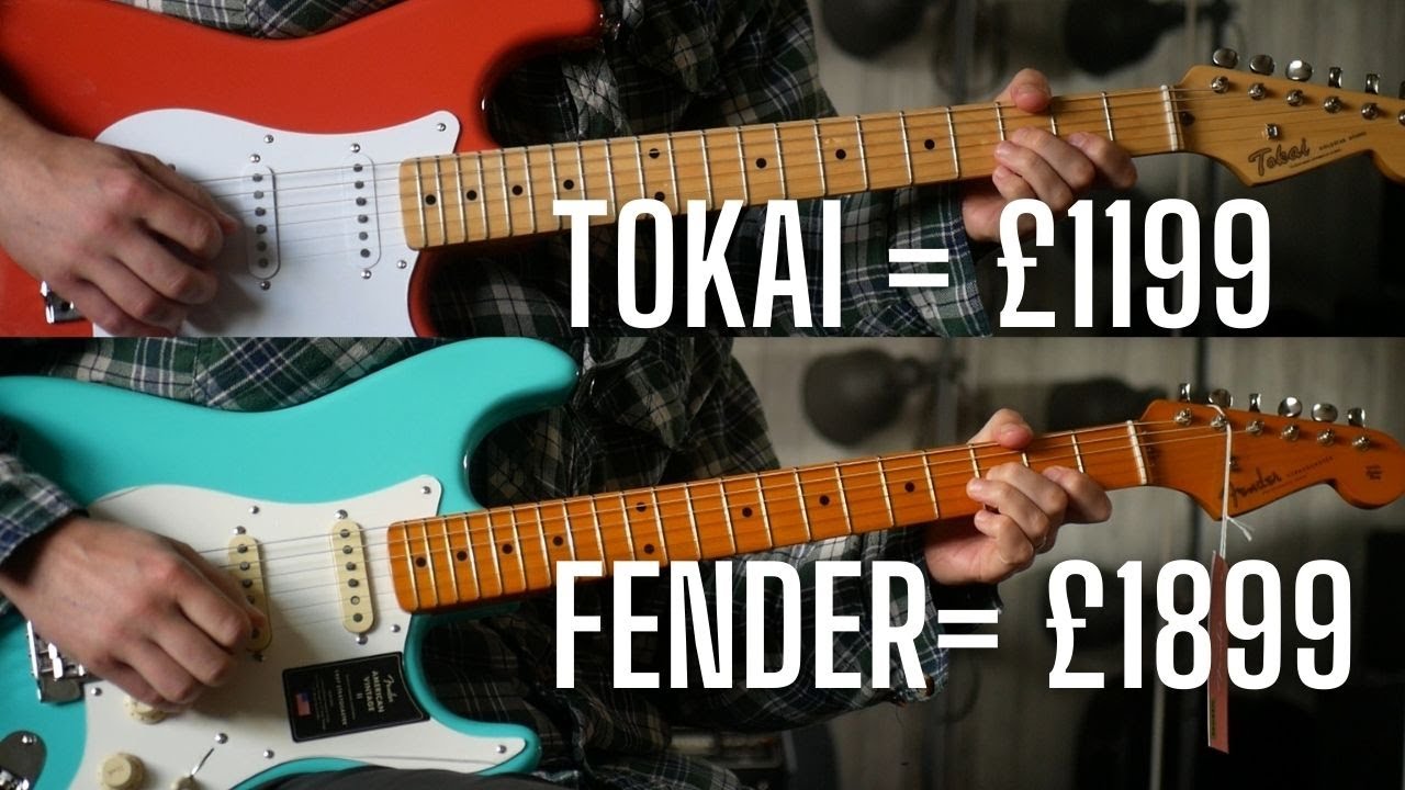 Fender American Vintage 57 Strat vs Tokai Goldstar Sound - Can the