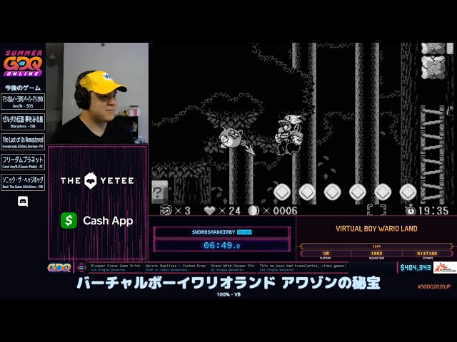 バーチャルボーイワリオランド アワゾンの秘宝 | Summer Games Done