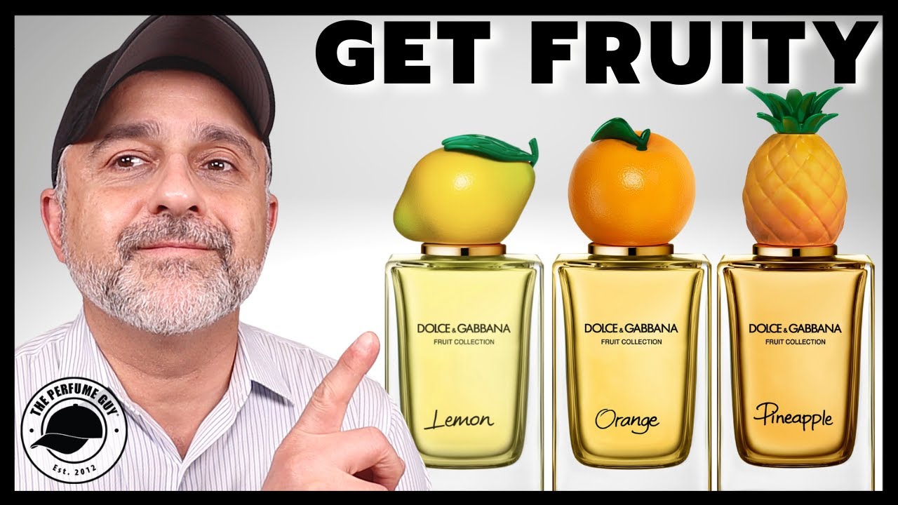 DOLCE&GABBANA FRUIT COLLECTION LEMON, ORANGE, PINEAPPLE FRAGRANCE