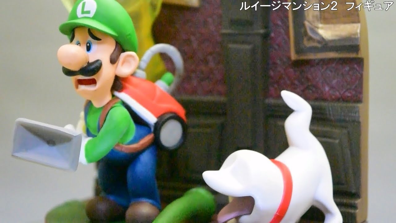 激レア！限定品のルイージマンション2フィギュア【マリオグッズ図鑑
