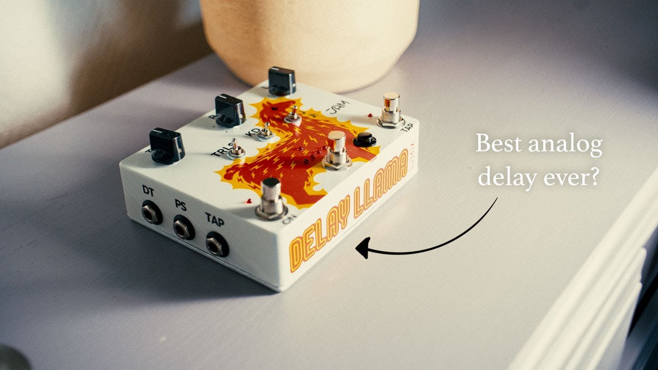 JAM Pedals Delay Llama XTREME: Analog delay at its best! - YouTube
