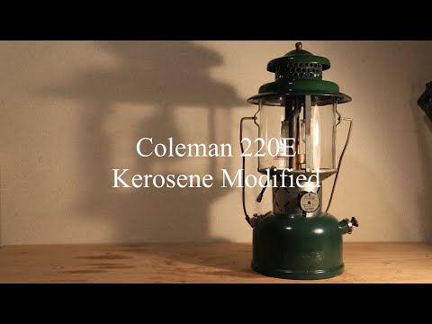 改修】Coleman 220E ケロシン化~点火まで - YouTube